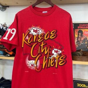 Vintage Kansas City Chiefs Joe Montana T-shirt